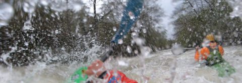 Kayaking pe Crișul Repede